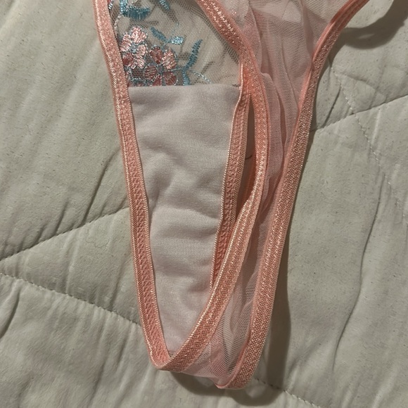 *NEW* Plus size lingerie set pink and blue 1X - Picture 8 of 12